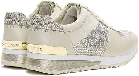 michael kors allie mk olive ballet gold logo trainer sneakers|Amazon.com: Michael Kors Allie Trainer Sneakers.